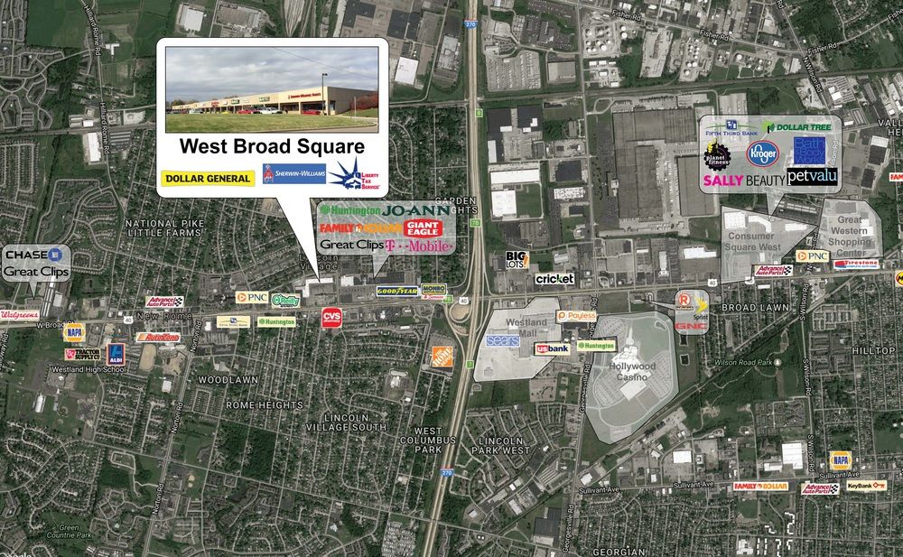 West Broad Square: 4788-4904 West Broad Street, Columbus, OH 43228